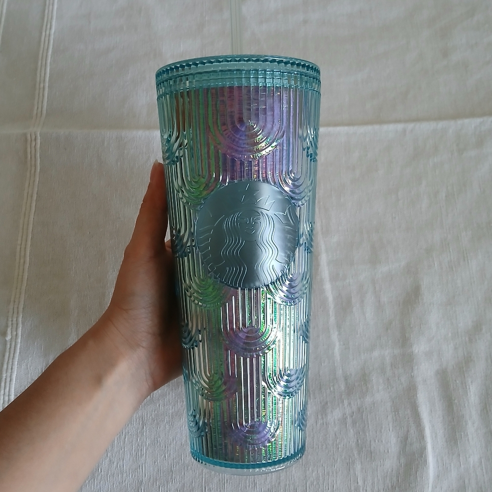 Starbucks Iridescent Blue Tumbler